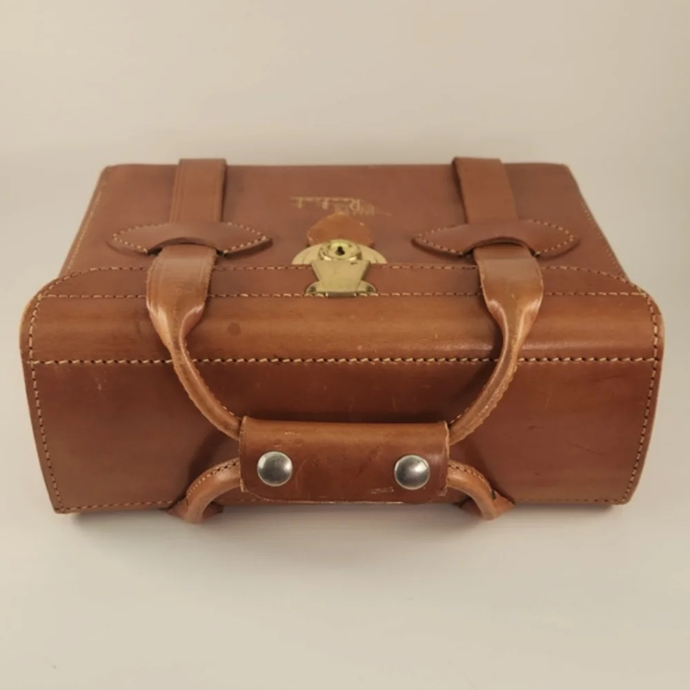COPY - Perrin Leather David White STEREO REALIST Camera Carry Case, 1960s Vinta… - Picture 7 of 17